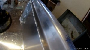 Изготовление алюминиевой лодки плоскодонки.