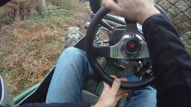 Trial Bakus 400 Dumè en caméra embarqué dans l ornière смотреть онлайн