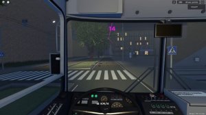 Roblox | Поездка на троллейбусе ЗиУ 6205 (ЗиУ 10) №1471 по 14 маршруту