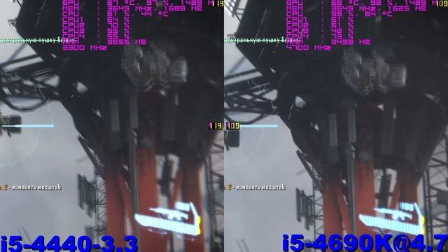 I5-4440 (3.3) Vs I5-4690K@4,7 In 9 New/actual Games (GTX970)