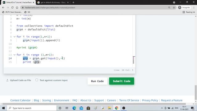 Python Problems #31: Default Dict смотреть онлайн