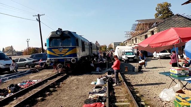 Краткий осмотр УЖД поезда ст. Виноградово смотреть онлайн