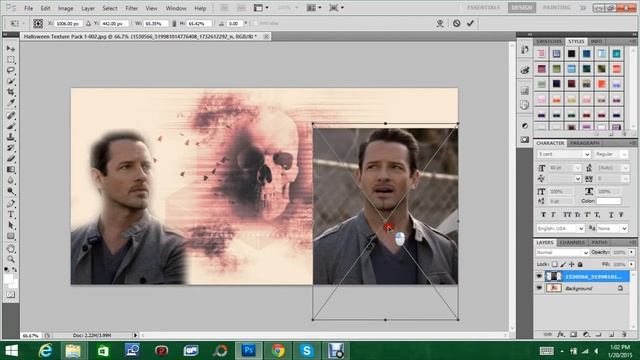 How to make a cover on Photoshop cs5 смотреть онлайн