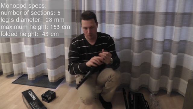 Triopo GE3230X8C+B2 ball-head unboxing + first impressions смотреть онлайн