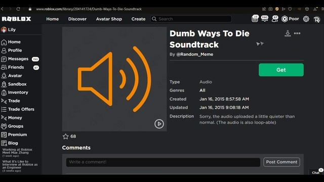 How to download a Roblox audio file смотреть онлайн