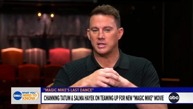 Salma Hayek and Channing Tatum on 'Magic Mike' trilogy's finale смотреть онлайн
