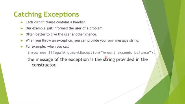 Big Java, Chapter 11: I/O and Exception Handling, Part III смотреть онлайн