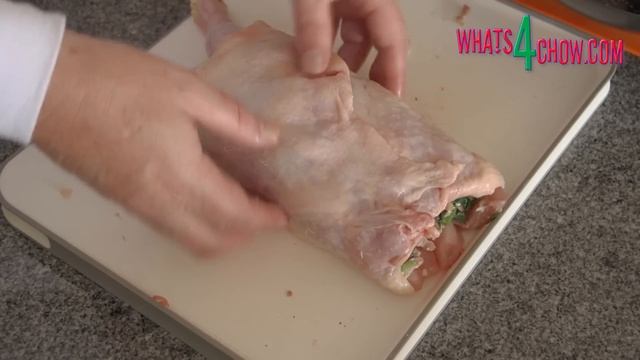 Chicken Galantine Ballotine Part 2 - How to Make the Stuffing and How to Roll and Tie the Chicken. смотреть онлайн