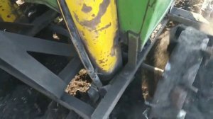 Посадка картофеля трактором Т-40