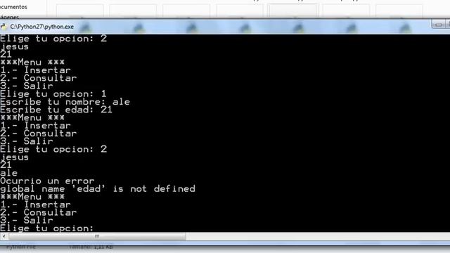 Python 2.7 POO Tutorial 4 Estructura de Datos-Lista смотреть онлайн