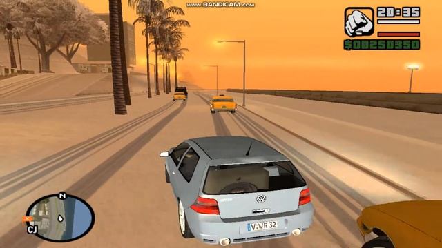 Volkswagen Polo GTA San Andreas GamePlay смотреть онлайн
