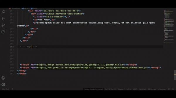 Bootstrap 5 Car Repair Website | How to Create a Responsive Website