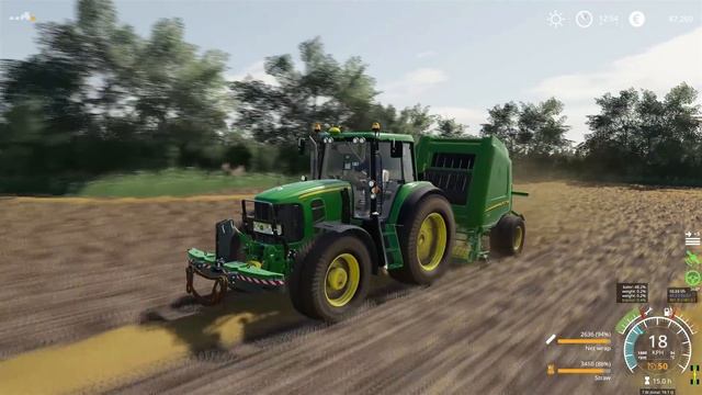 Soil Preparation, Buying More Pigs, Seeding Barley│Le Petit Ouest│FS 19│Timelapse#12