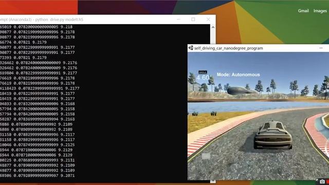 (model 2 + Savgol Filter) E2E Deep Learning for AV Control Using Udacity's Car Simulator Environmen смотреть онлайн