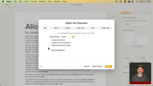 New Export Options In Pages