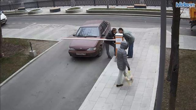Попытка похищения шлагбаума смотреть онлайн