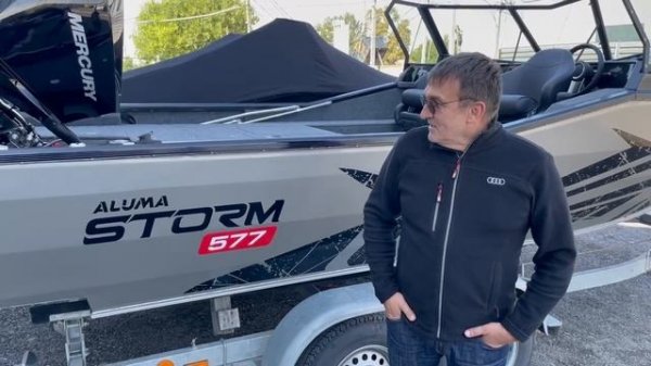 Отзыв покупателя Геннадия из г. Сочи о катере ALUMA Storm 577 (aluma-boats.ru)