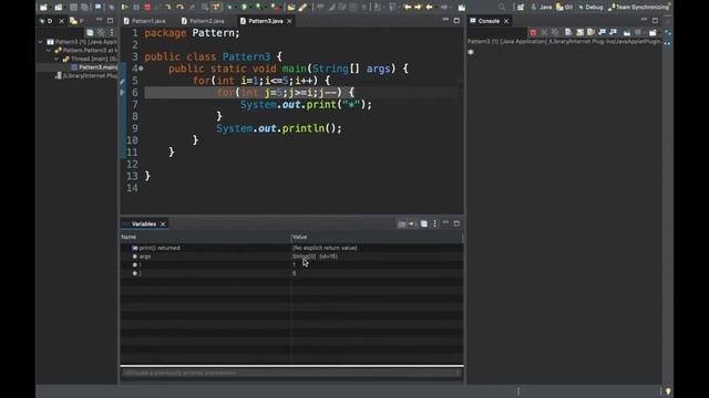 Star Pattern - 3 Program (Logic and Debug) in Java смотреть онлайн