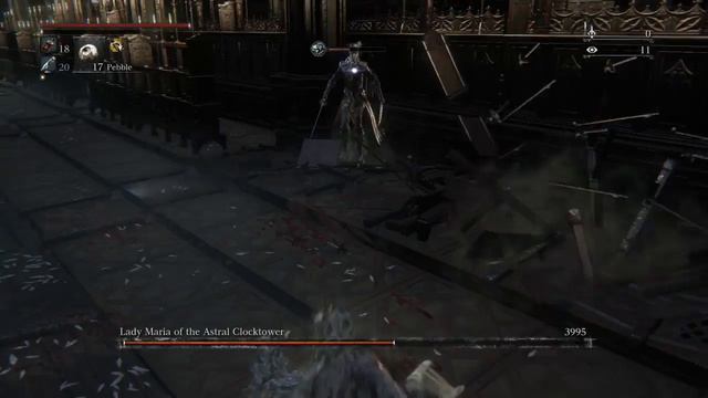 Bloodborne: Lady Maria vs Beast Claw смотреть онлайн