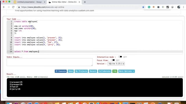 SQL Part 1--- How to create Table,Insert,Update,Delete in SQL Server смотреть онлайн