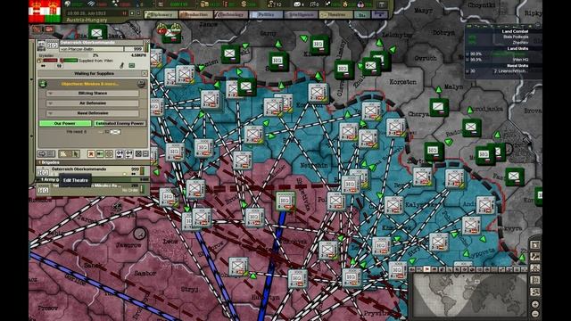 Let's Play Hearts of Iron III TFH Austria-Hungary (WWI mod) - EP04 смотреть онлайн