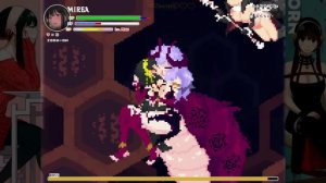 Yor Forger vs Dark Queen Bee - Echidna Wars Dx - Stage 2