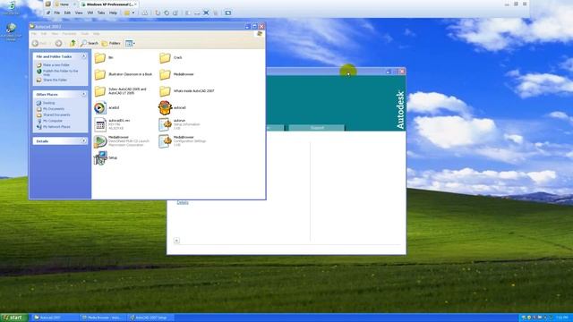 How To Install and Crack Autocad2007 On Window XP [HD] смотреть онлайн