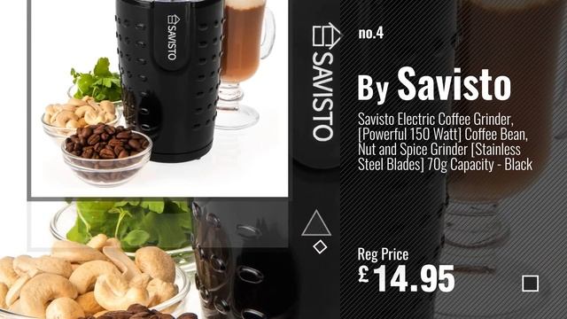 Top 10 Electric Blade Grinders [2018]: Duronic CG250 Premium 250W Electric Coffee Grinder Motor смотреть онлайн