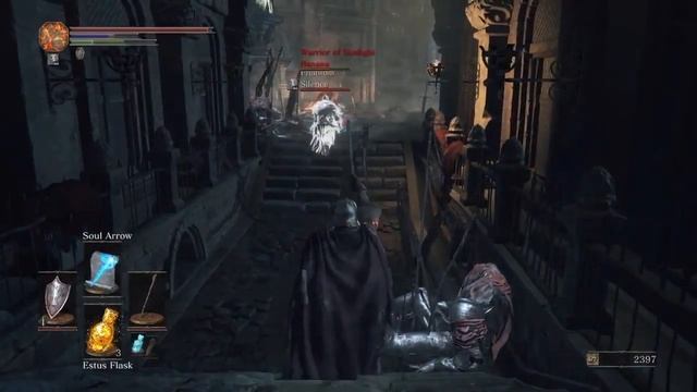 Dark Souls 3, first Red Phantom, and First Boss смотреть онлайн