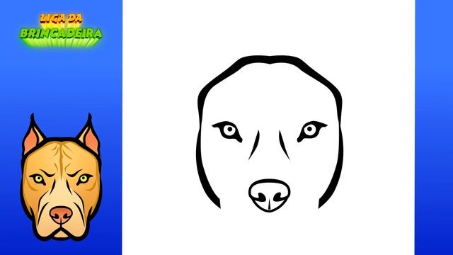 Como DESENHAR um PITBULL - Como DIBUJAR un PITBULL - How to DRAW a PITBULL смотреть онлайн
