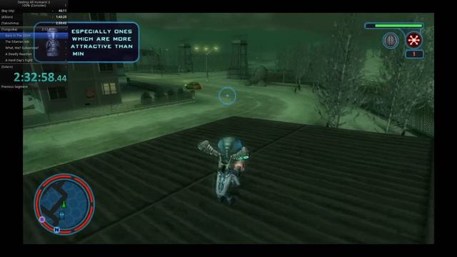 Destroy all humans 2 100% World Record5:05:55 смотреть онлайн