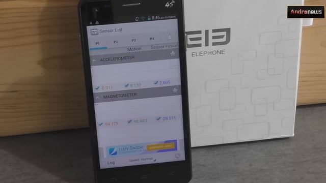 Elephone P3000s 3GB (6752) обзор компактного смарта с мощным фаршем на Andro-News смотреть онлайн