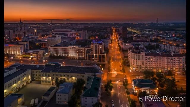 Город САРАНСК/City Of Saransk (фотосъёмка с высоты), муз. Sergio Santini - Appeasement