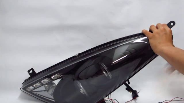 CrazyTheGod CELICA ZZT230 1999-2006 LED Angel-Eye Projector Headlight LED R8 BLACK TOYOTA смотреть онлайн