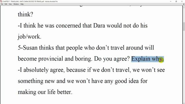 English Book 4 | Chapter 7 | Unit 3 - Dara Decides To Travel смотреть онлайн