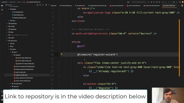 Laravel Livewire Wizard: Multi-Step Form Package смотреть онлайн