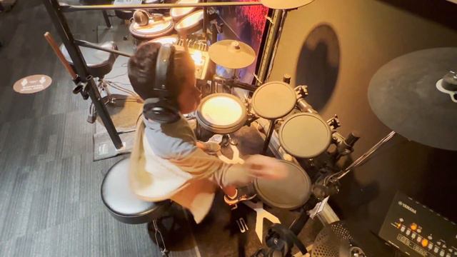 DMX Yamaha Electric Drum - Drum playing by Dylan Teiotu смотреть онлайн