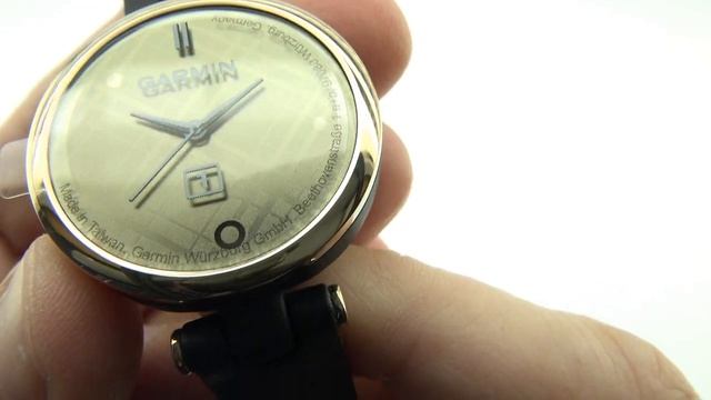 Garmin Lily Classic Cream Gold Bezel with Black Case (010-02384-B1) Unboxing 4K смотреть онлайн