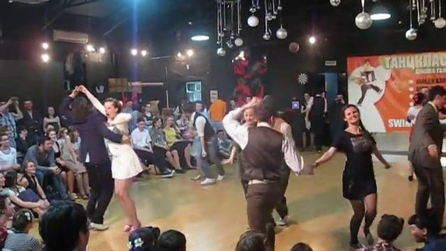 70 Lindy main Finals Slow - All skate-2 at Russian Open Championship 2012 смотреть онлайн