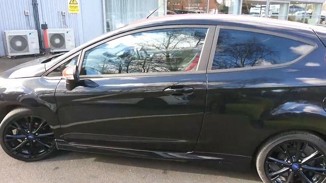 Used Ford Fiesta 1.0 EcoBoost 140 Zetec S Black 3dr Panther black 2015 смотреть онлайн