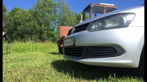 Убираем Рыжики Поло Седан (Колхоз)