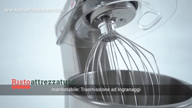 Planetaria Mixer Professionale versione acciaio 7 lt смотреть онлайн