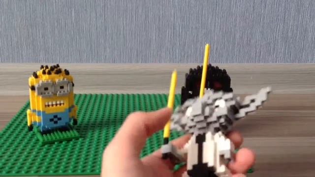 Фигурки. Миньон,Йода и Дарт Вейдер смотреть онлайн