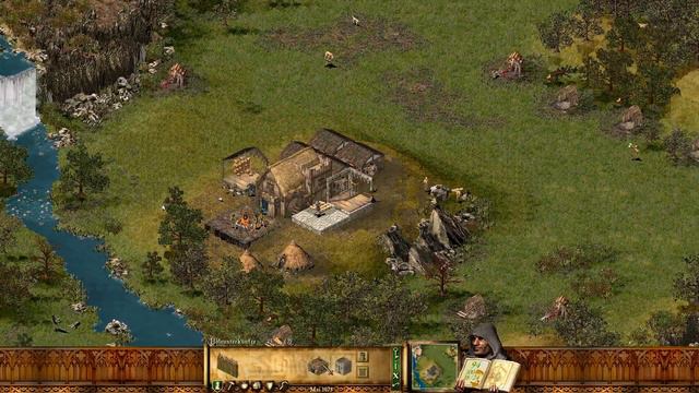 Stronghold HD Mission 03 "Die Späher der Ratte." смотреть онлайн