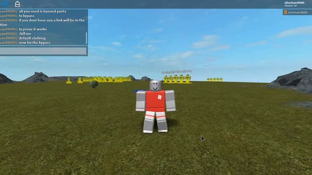 (Fixed) ROBLOX default clothing bypass! смотреть онлайн