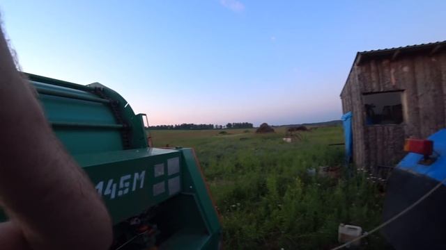 #124: Сенокос 2020. Пресс ПР-145М в работе смотреть онлайн