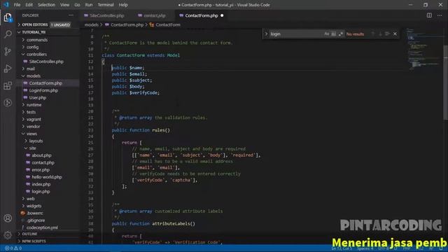 6. Pengenalan Form dan Validasi pada Yii2 ( Bagian I ) - Yii2 Tutorial Indonesia смотреть онлайн