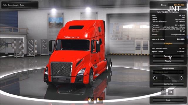 [ATS v1.35] Volvo VNL 2019 v 2.14 смотреть онлайн