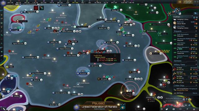 End of The Federation?-Stellaris-Star trek New Horizons-The Federation смотреть онлайн