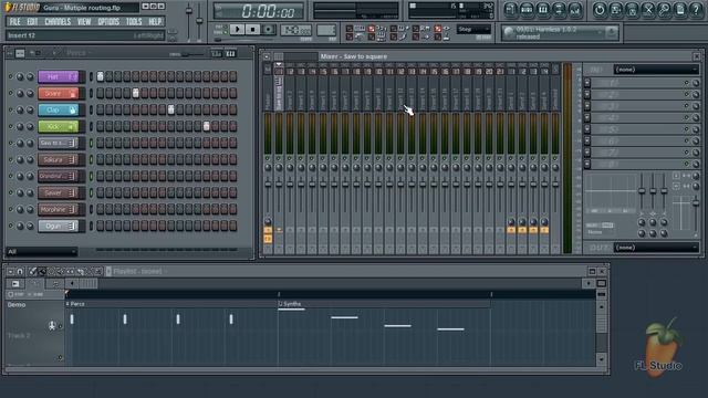 FL Studio Guru - Routing Multiple Instrument Channels to the Mixer смотреть онлайн